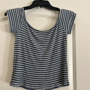 American Eagle Outfitters Fitted Crop Top